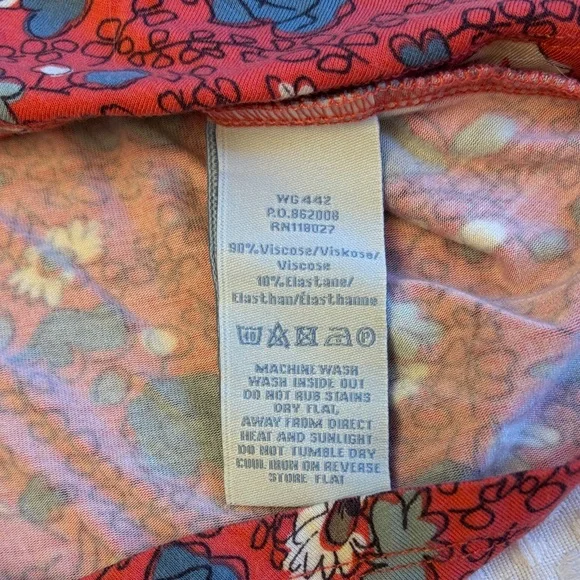 Boden Size 8 Red-Pink Blue Gray White Floral A-Line Mini Knee Length Skirt - Picture 7 of 10